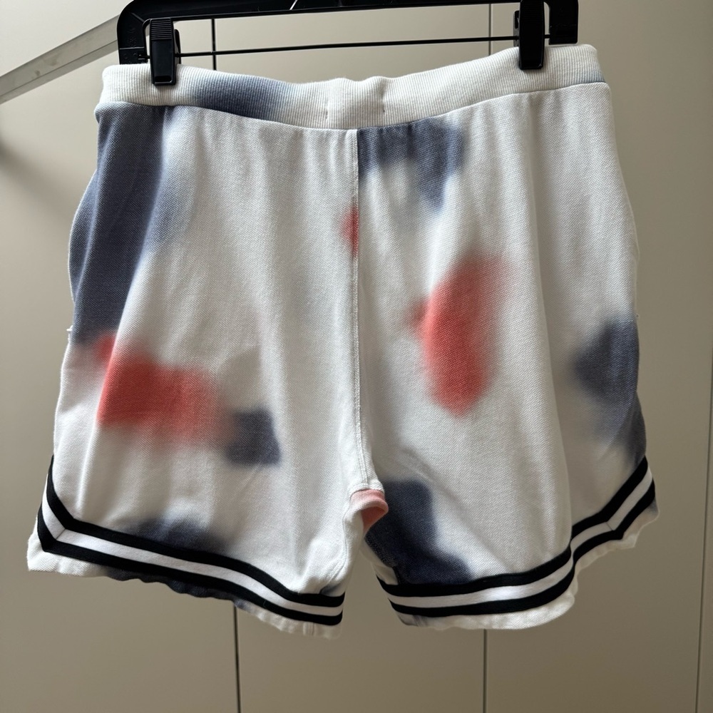 Zanerobe Gray and White Tie-Dye Shorts - Picture 7 of 10